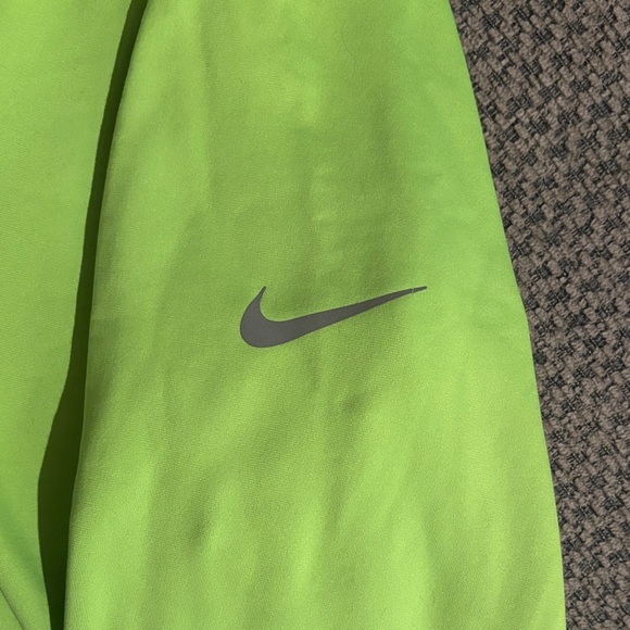 Nike Lime Green Dri-FIT Pullover - Picture 3 of 3
